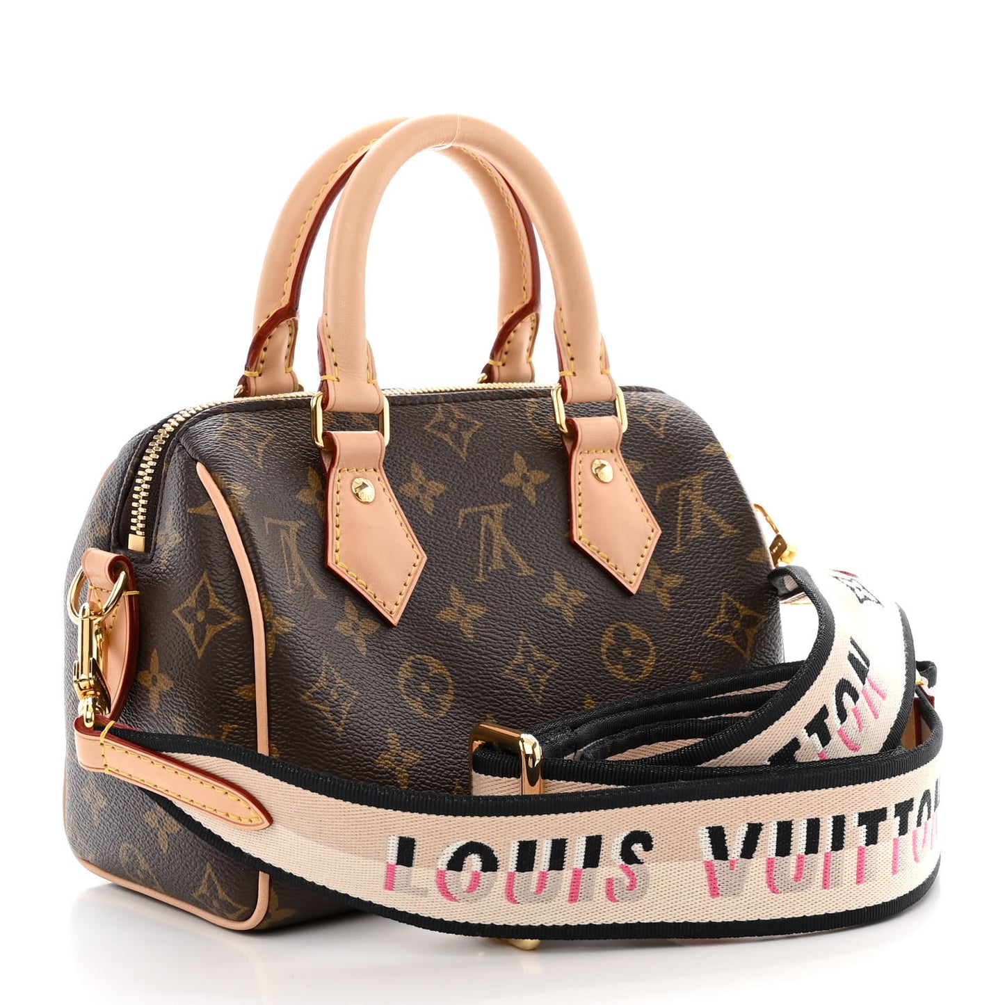 Monogram Speedy Bandouliere 20 Black