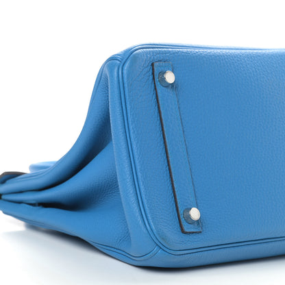 Hermes Togo Verso Birkin 30 Bleu Zanzibar Malachite 6 of 10