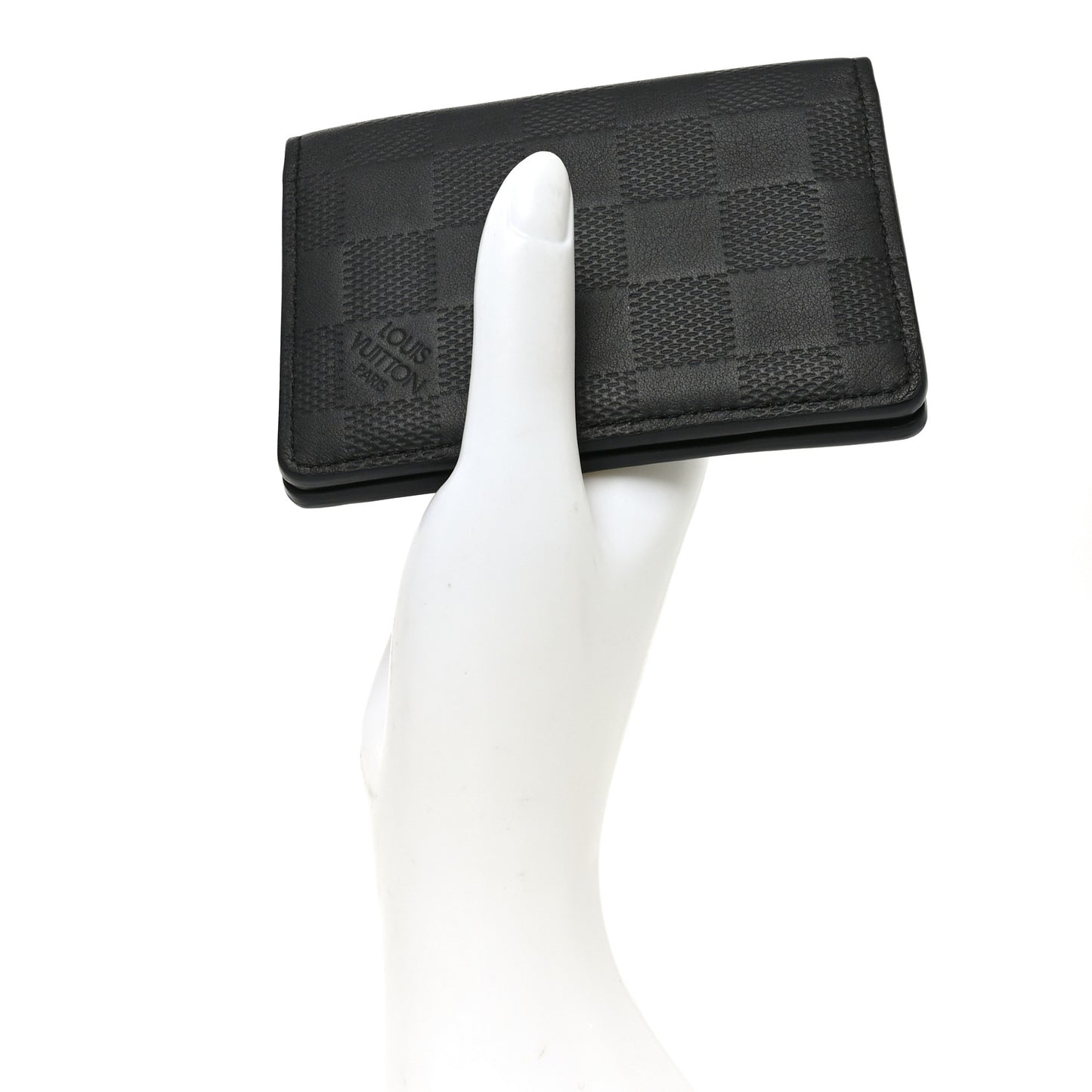 Damier Infini Pocket Organizer Black