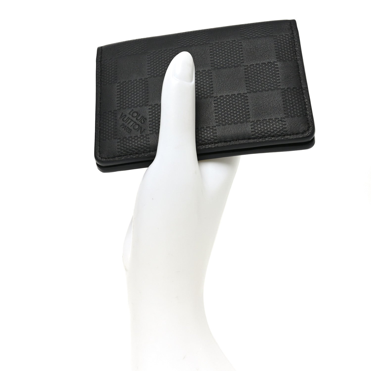 Louis Vuitton Damier Infini Pocket Organizer Black 2 of 6