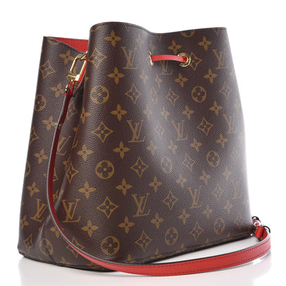 Louis Vuitton Monogram Neonoe MM Coquelicot 3 of 9