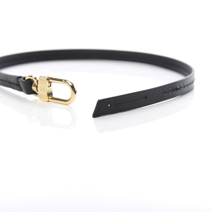 Louis Vuitton Calfskin Pochette Accessories Strap Black 4 of 4