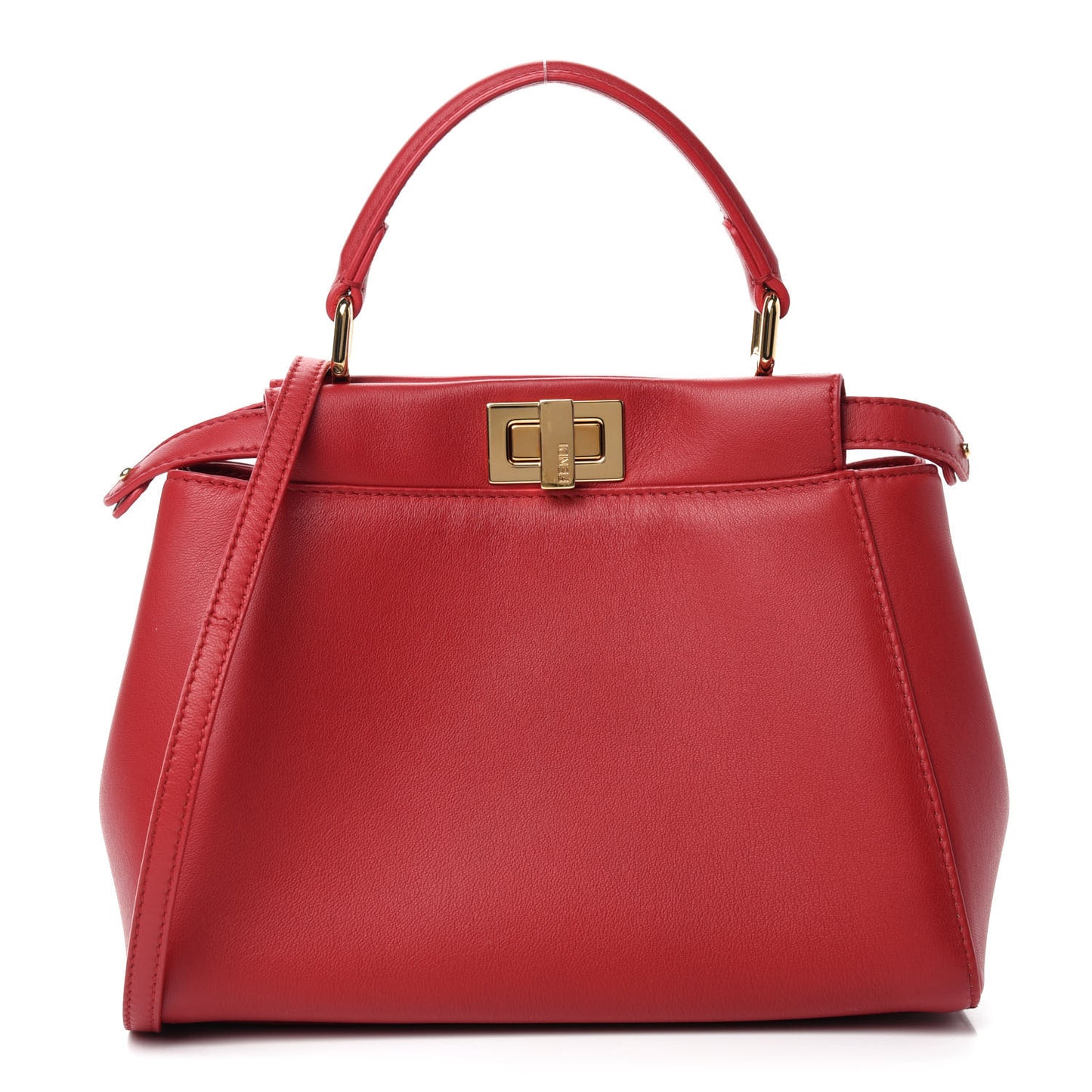 Nappa Mini Peekaboo Iconic Satchel Fragola