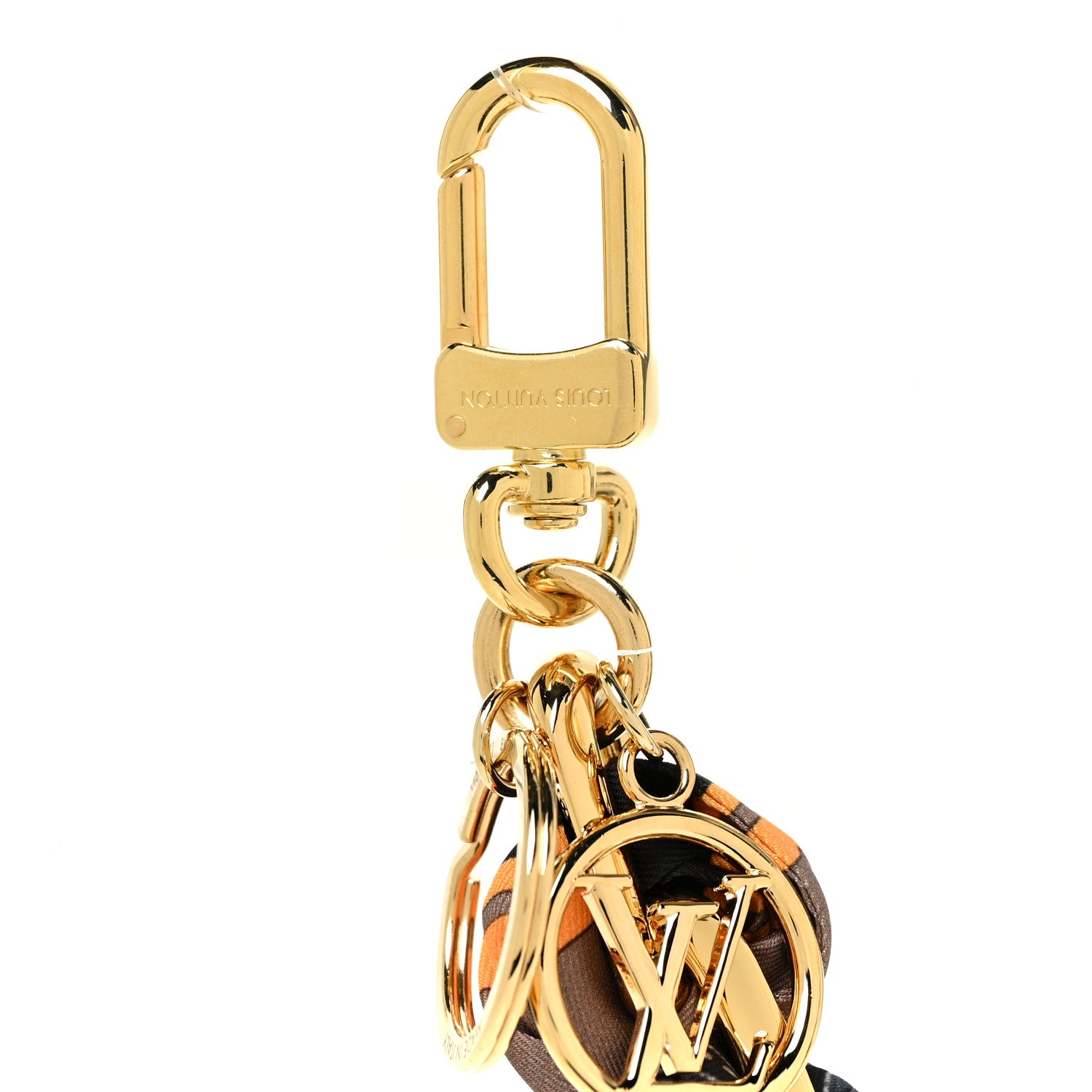Louis Vuitton Silk Braided Bag Charm Multicolor 3 of 5