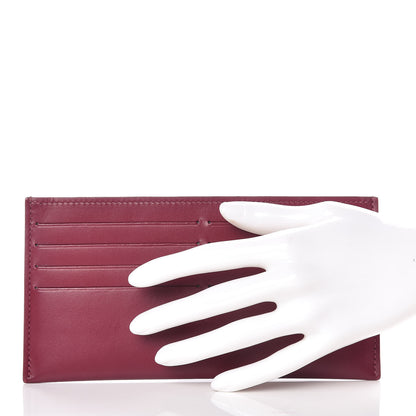 Louis Vuitton Calfskin Felicie Card Holder Insert Magenta 2 of 6