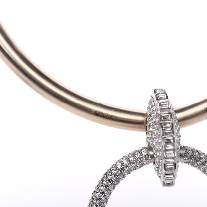 Chanel Crystal CC Choker Necklace Gold 5 of 6