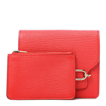 Hermes Chevre Mysore Roulis Slim Wallet Rose Texas 1 of 8