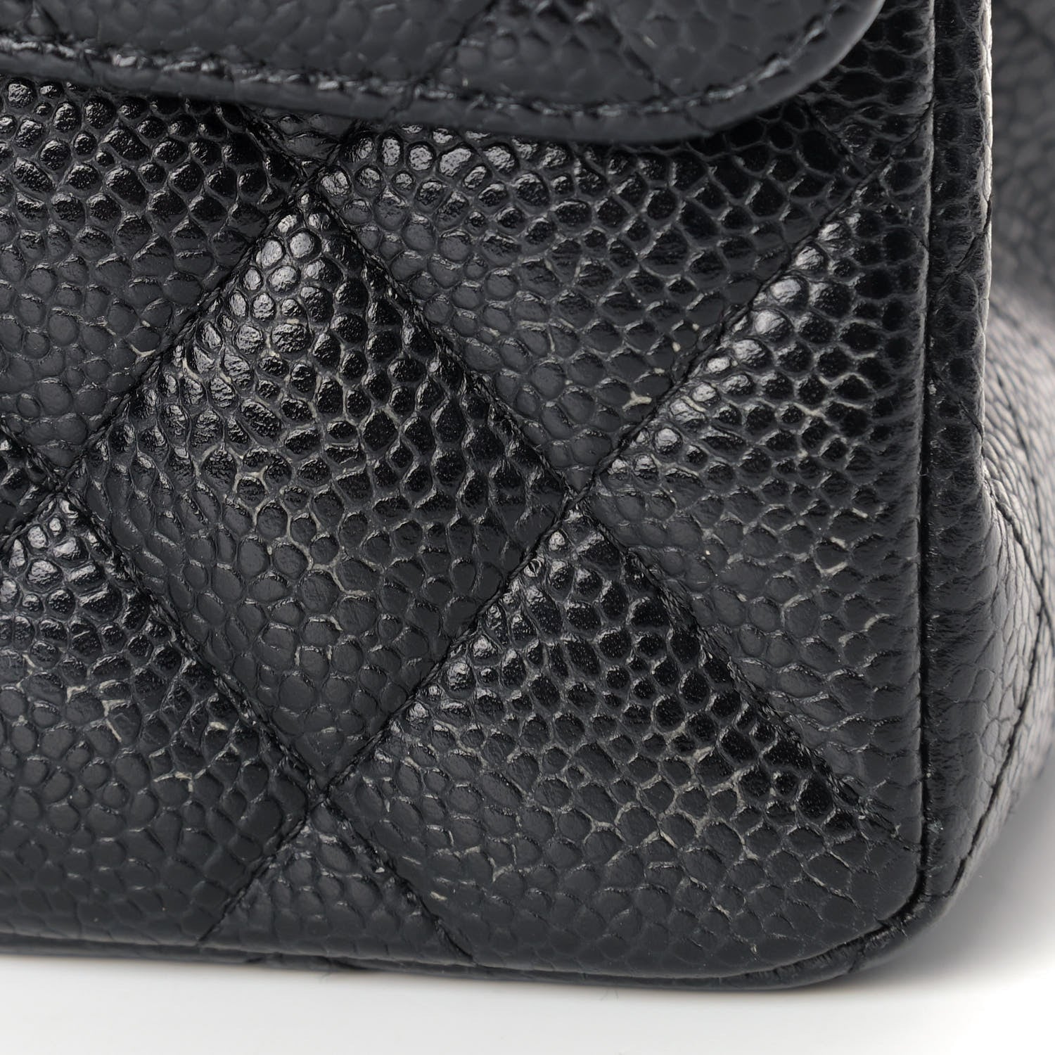 Chanel Caviar Quilted Small Double Flap Black 10 of 12