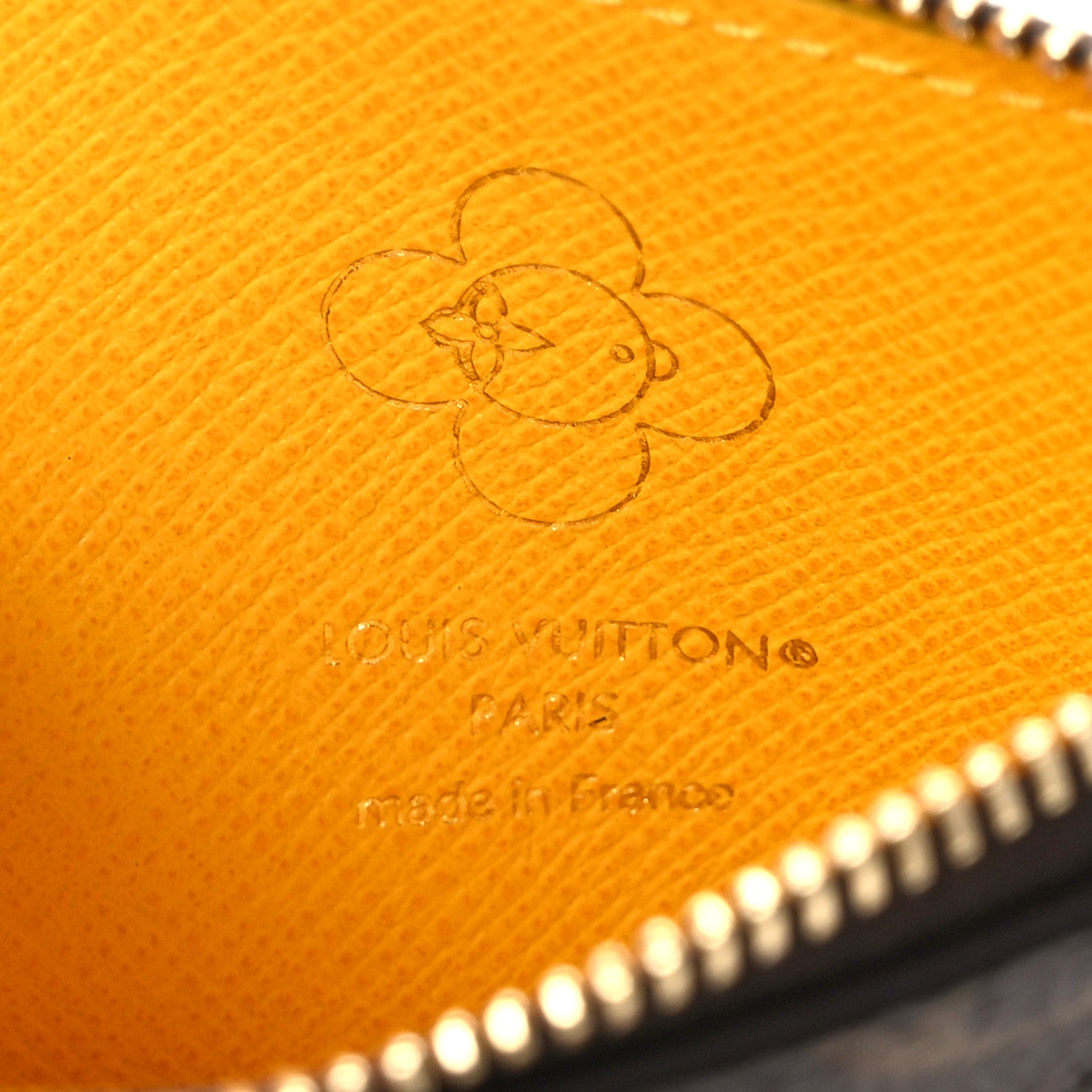 Louis Vuitton Monogram 57th Street NYC Zipped Romy Card Holder Yellow Cab 6 of 7