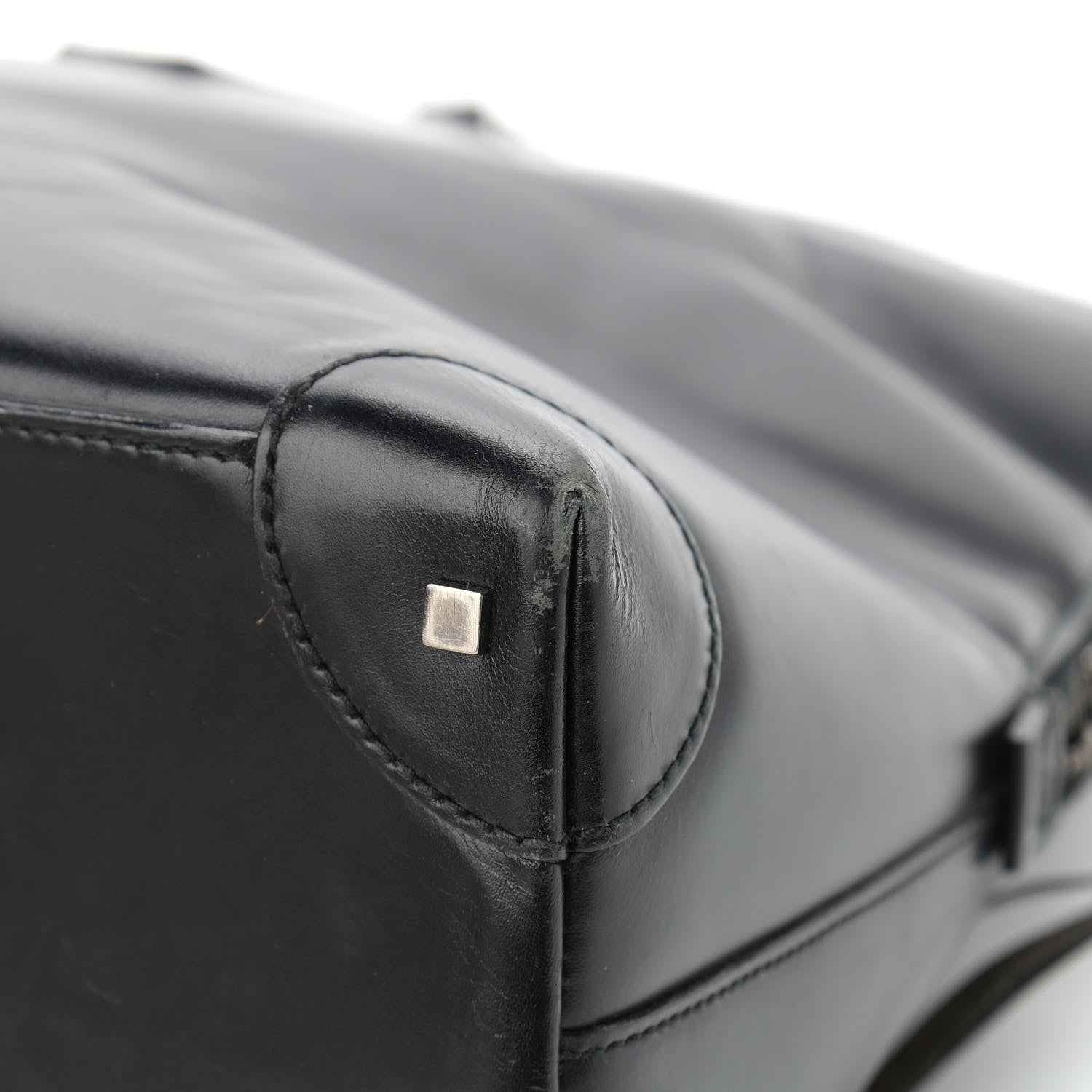 Gucci Calfskin Tote Black 12 of 18