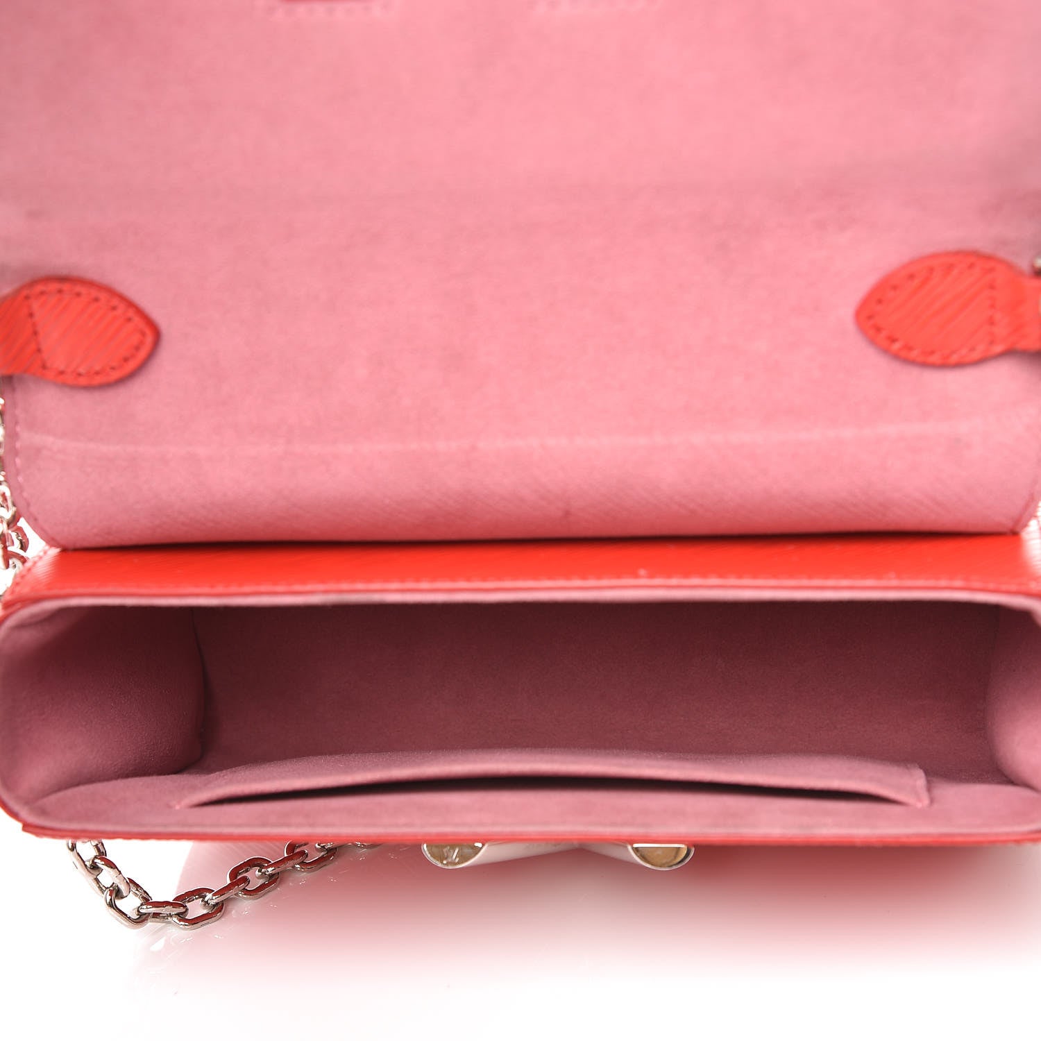 Louis Vuitton Epi Twist Shoulder Bag MM Coquelicot 5 of 11