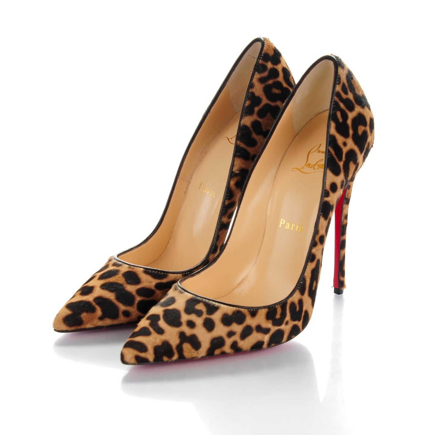 Pony Hair Jaguar Printed So Kate 120 Pumps 38 Brown