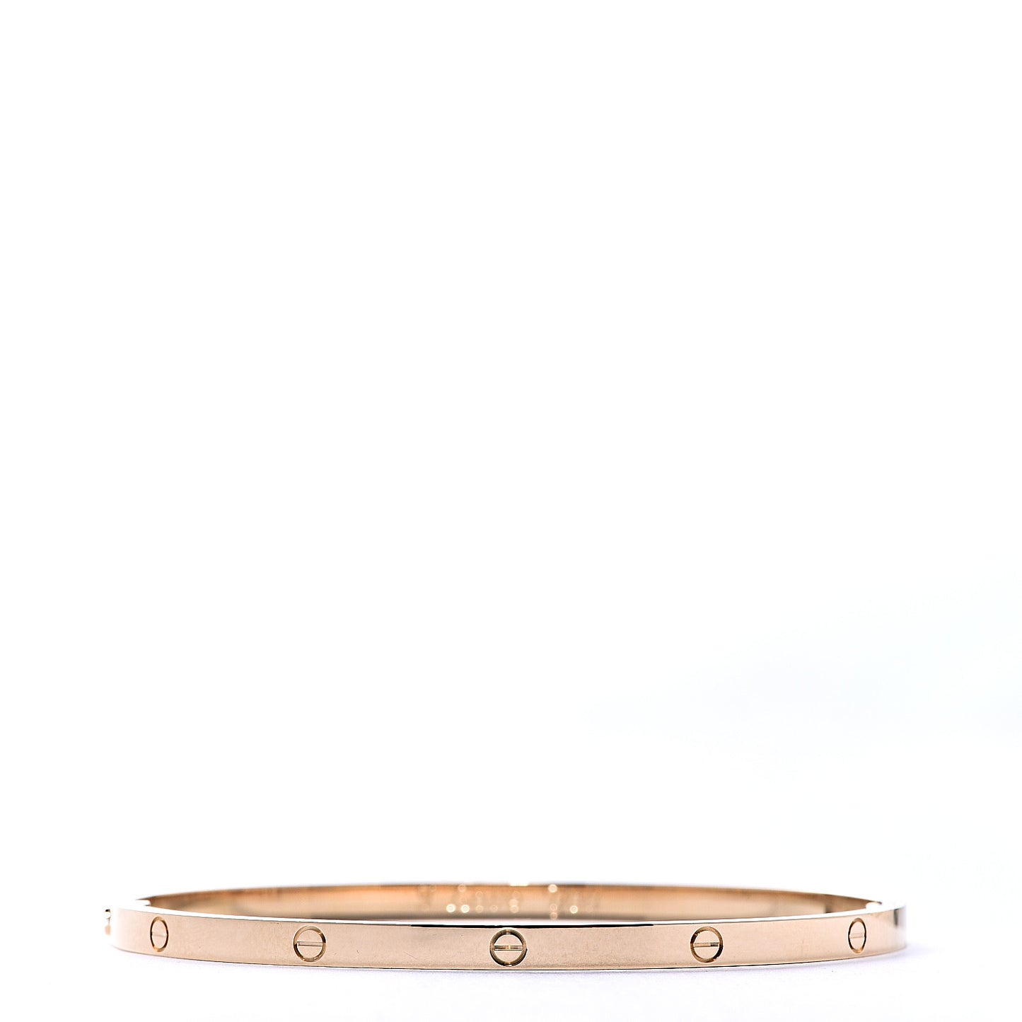 18K Yellow Gold Small LOVE Bracelet 19