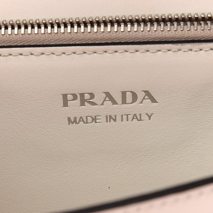Prada Saffiano City Calfskin Studded Large Elektra Shoulder Bag White 5 of 7