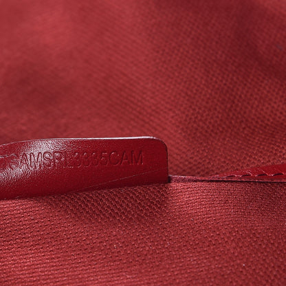 Burberry Haymarket Check Medium Salisbury Tote Military Red 8 of 9