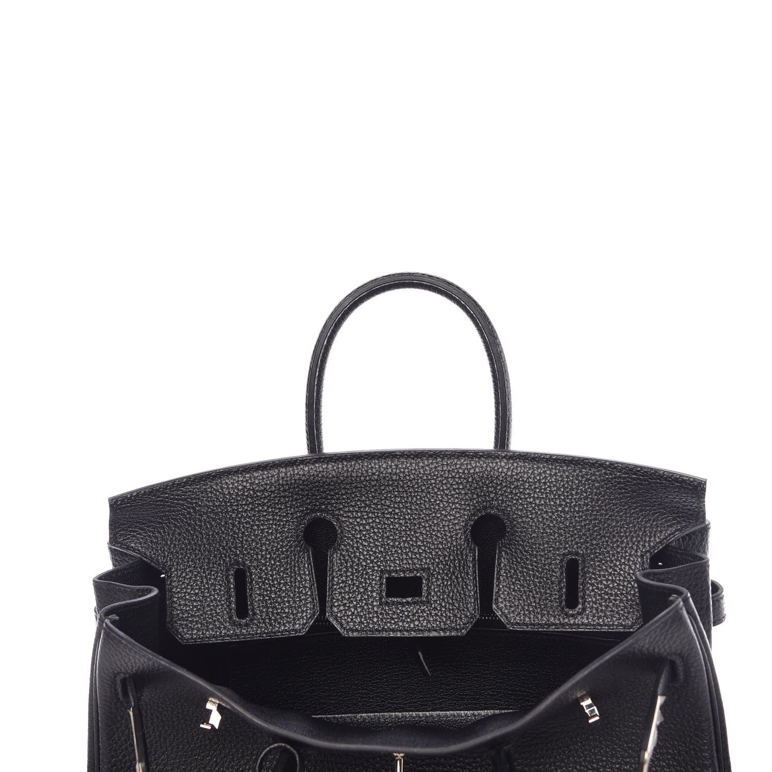 Hermes Togo Birkin 25 Black 8 of 34