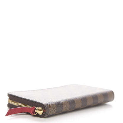 Louis Vuitton Damier Ebene Clemence Wallet Cherry 4 of 6