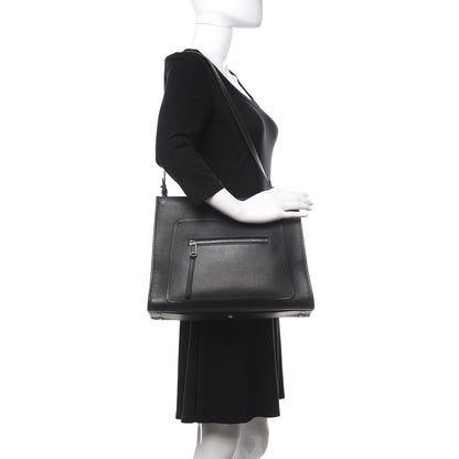 Fendi Vitello Century Opaco F is Fendi Regular Runaway Satchel Black 2 of 13