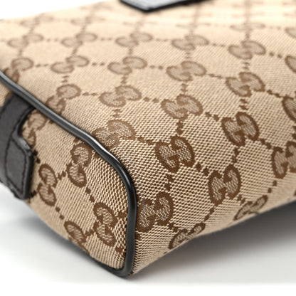 Gucci Monogram Belt Bag Dark Brown 8 of 9
