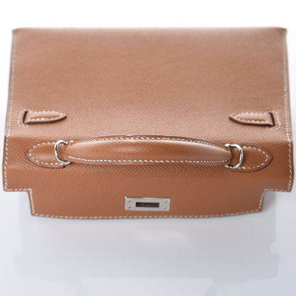 Hermes Epsom Mini Kelly Sellier 20 Gold 12 of 35