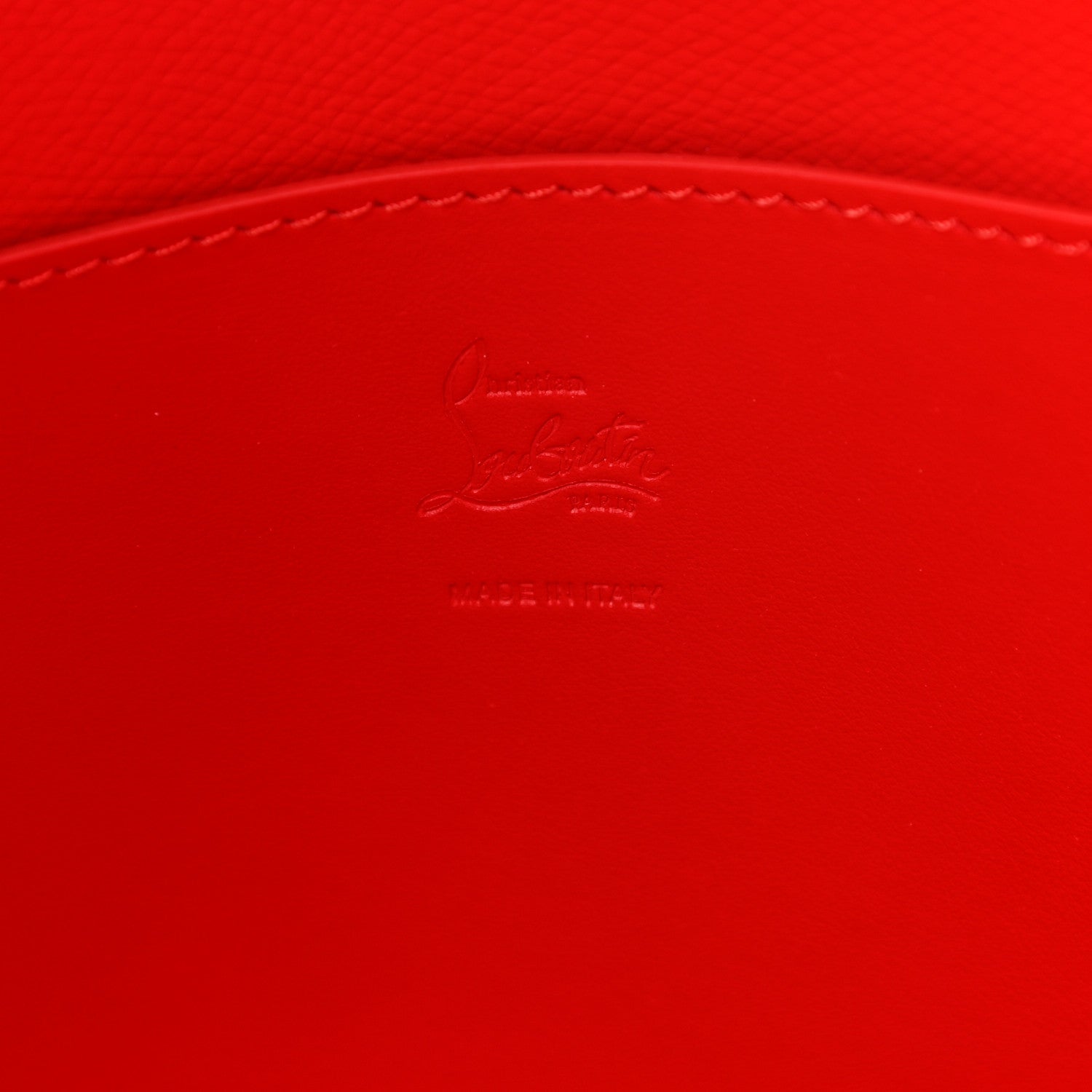 Christian Louboutin Calfskin Large Cabarock Spikes Tote Nude 6 of 9