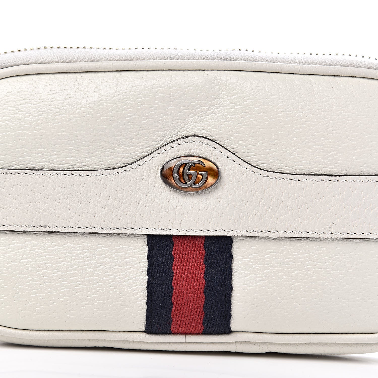 Gucci Grained Calfskin Ophidia Belted iPhone Case 85 34 White 10 of 11