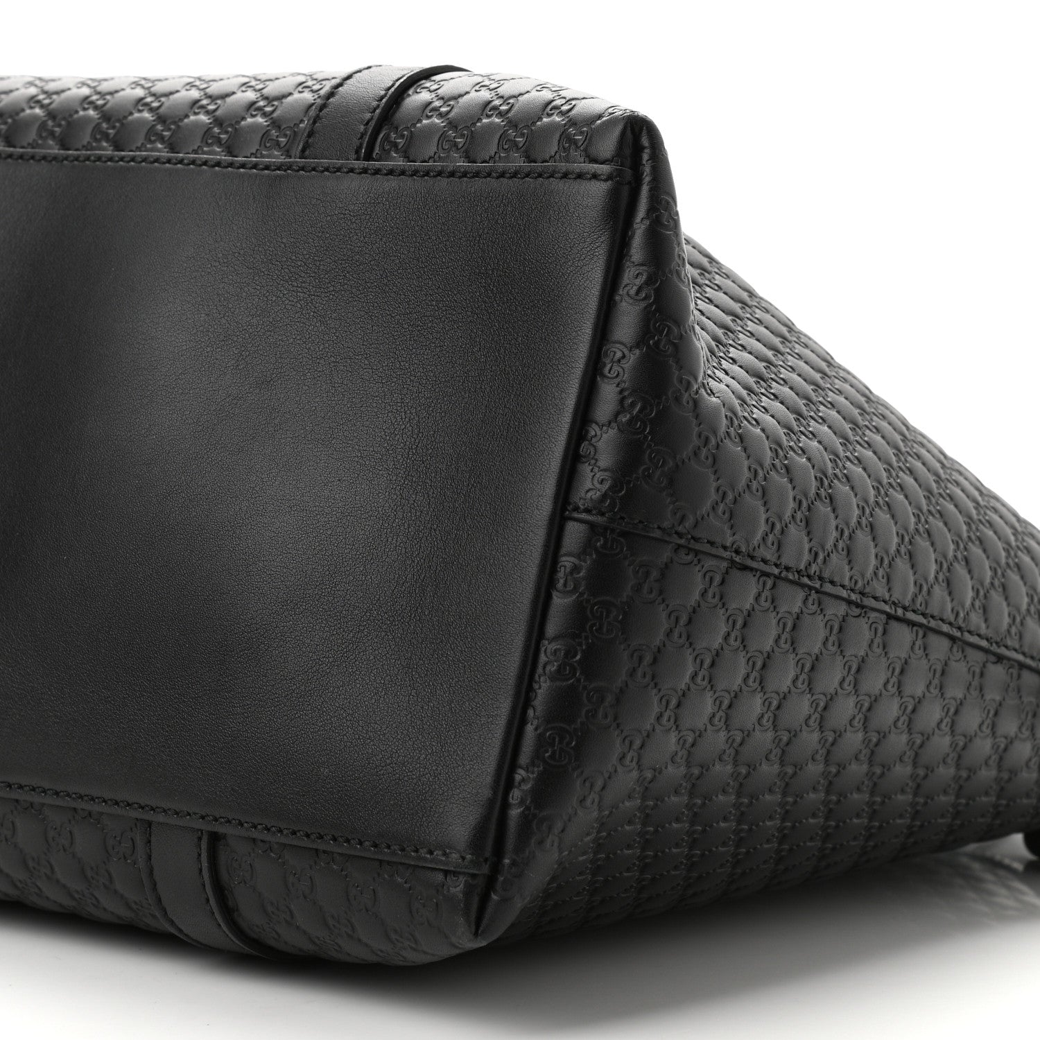Gucci Soft Microguccissima Large Dome Satchel Black 10 of 11