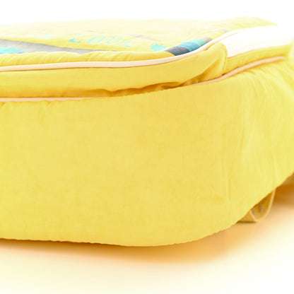 Gucci Nylon Twill Blind For Love Interlocking G Backpack Pastel Yellow Multicolor 10 of 10