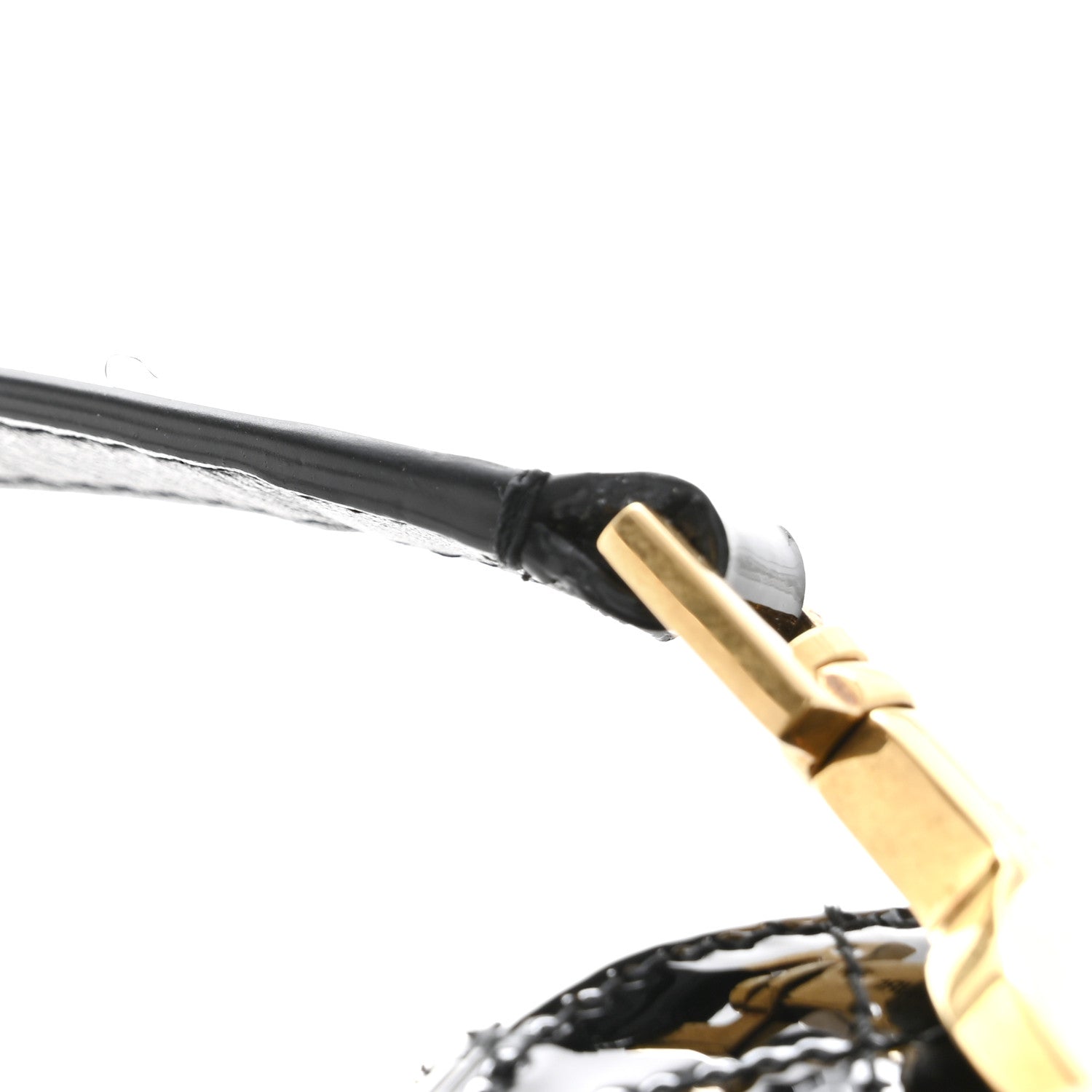 Saint Laurent Patent Quilted Gaby Vanity Bag Black 11 of 12