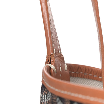 Goyard Goyardine Saint Louis GM Black Gold 11 of 11