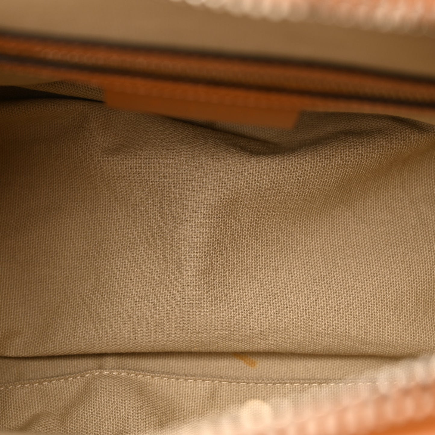 Shiny Lord Calfskin Mini Antigona Camel