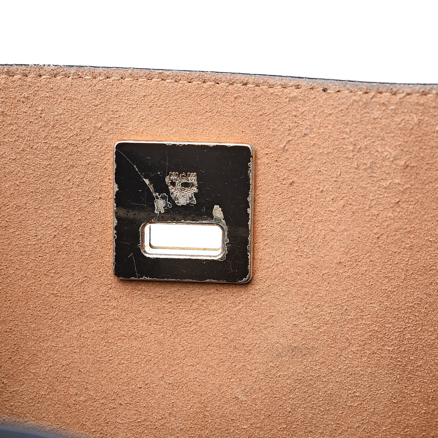 MCM Grained Calfskin Large Milla Hobo Black 6 of 11