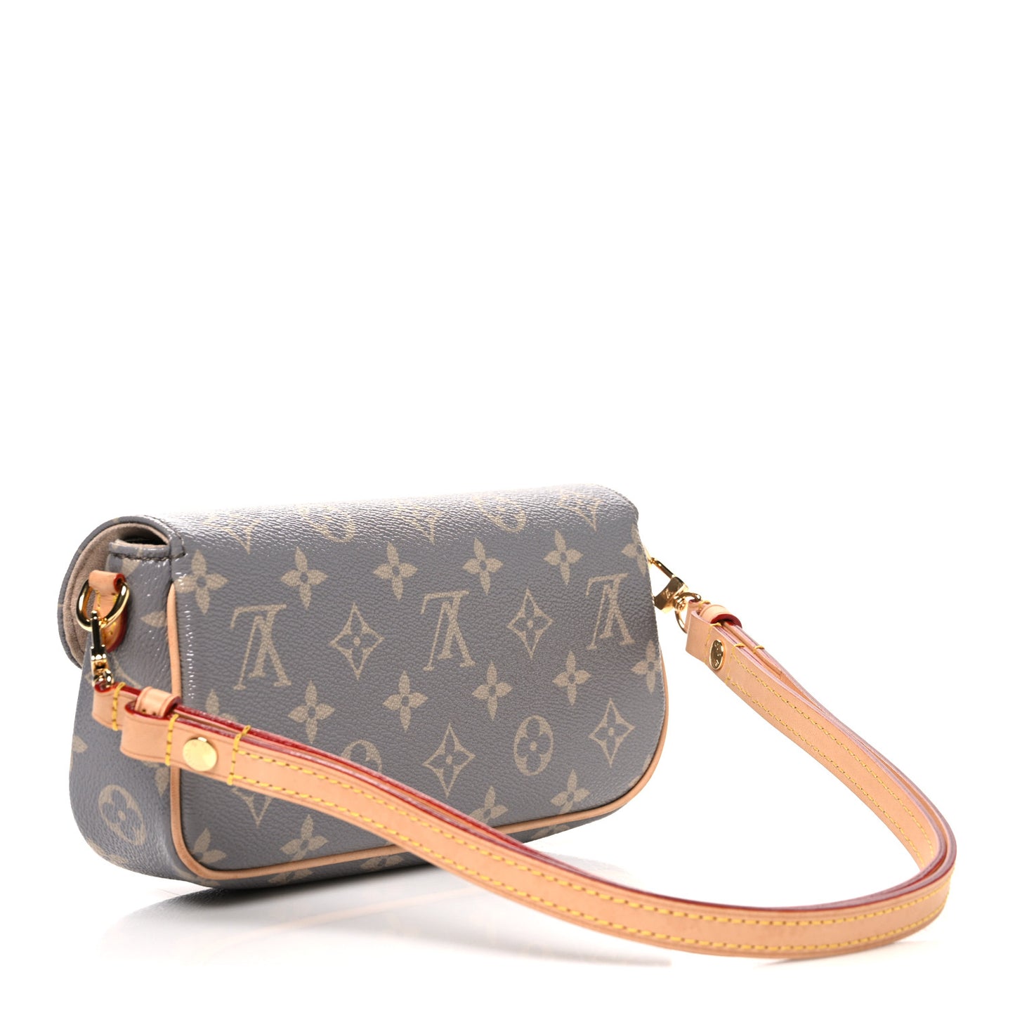 Monogram Ivy Wallet On Chain Trianon Gray