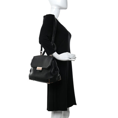 Alexander Wang Calfskin Large Marion Black Rose Gold Hardware 2 of 12