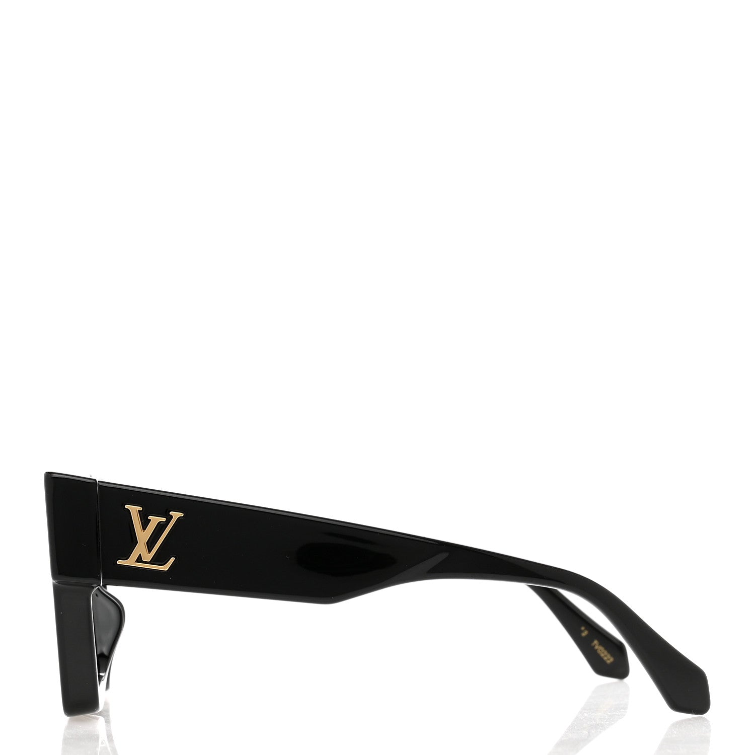 Louis Vuitton Acetate Cyclone Sunglasses Z1578E Black 3 of 9