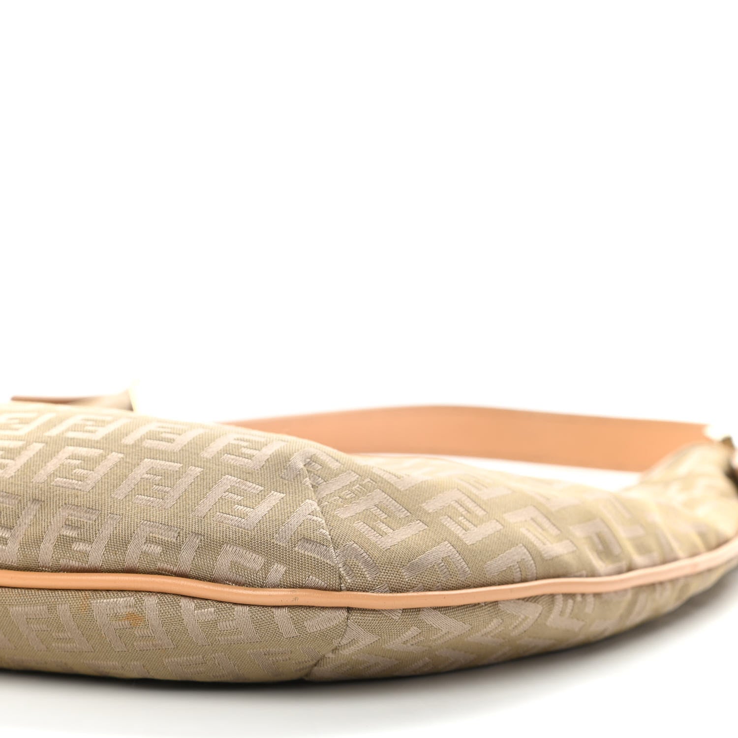 Fendi Zucchino Hobo Beige 10 of 16