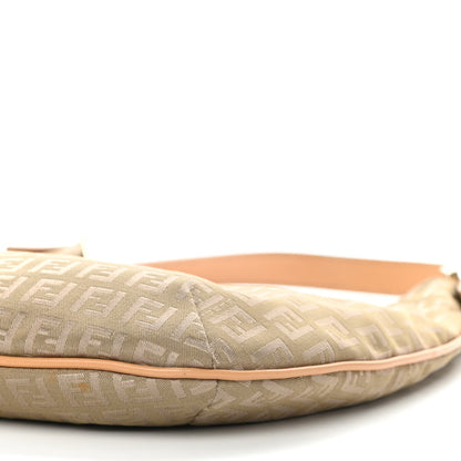 Fendi Zucchino Hobo Beige 10 of 16