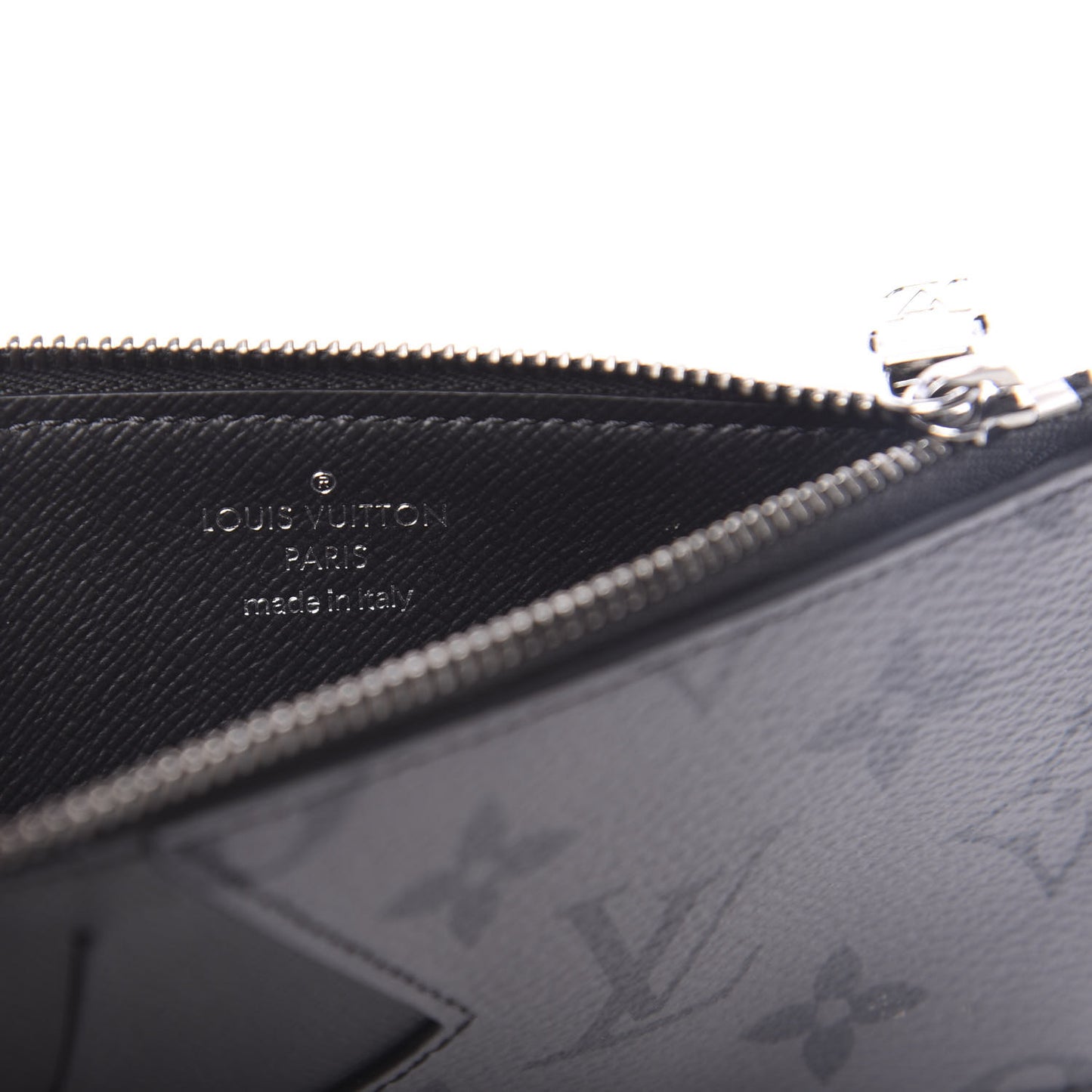 Reverse Monogram Eclipse Taiga Coin Card Holder