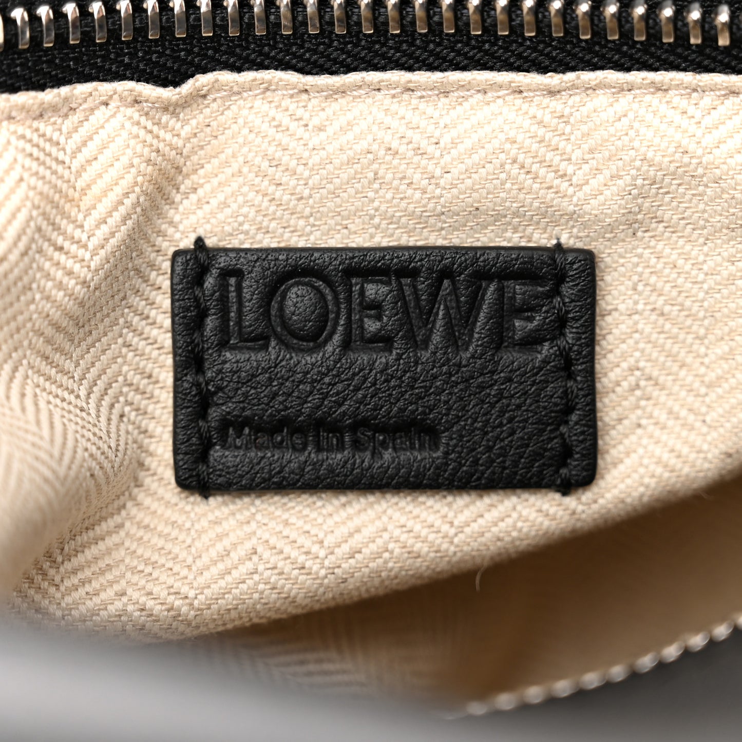 Calfskin Small Puzzle Bag Black