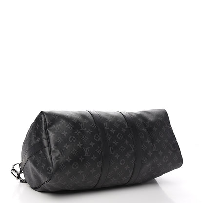 Louis Vuitton Monogram Eclipse Keepall Bandouliere 45 3 of 10