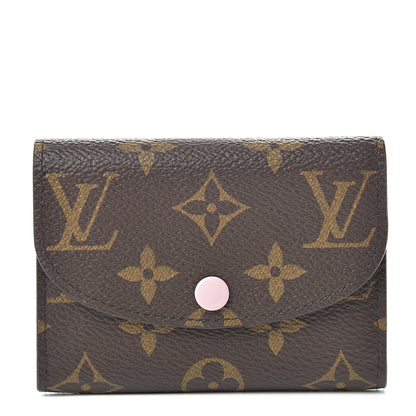 Louis Vuitton Monogram Rosalie Coin Purse Rose Ballerine 1 of 8