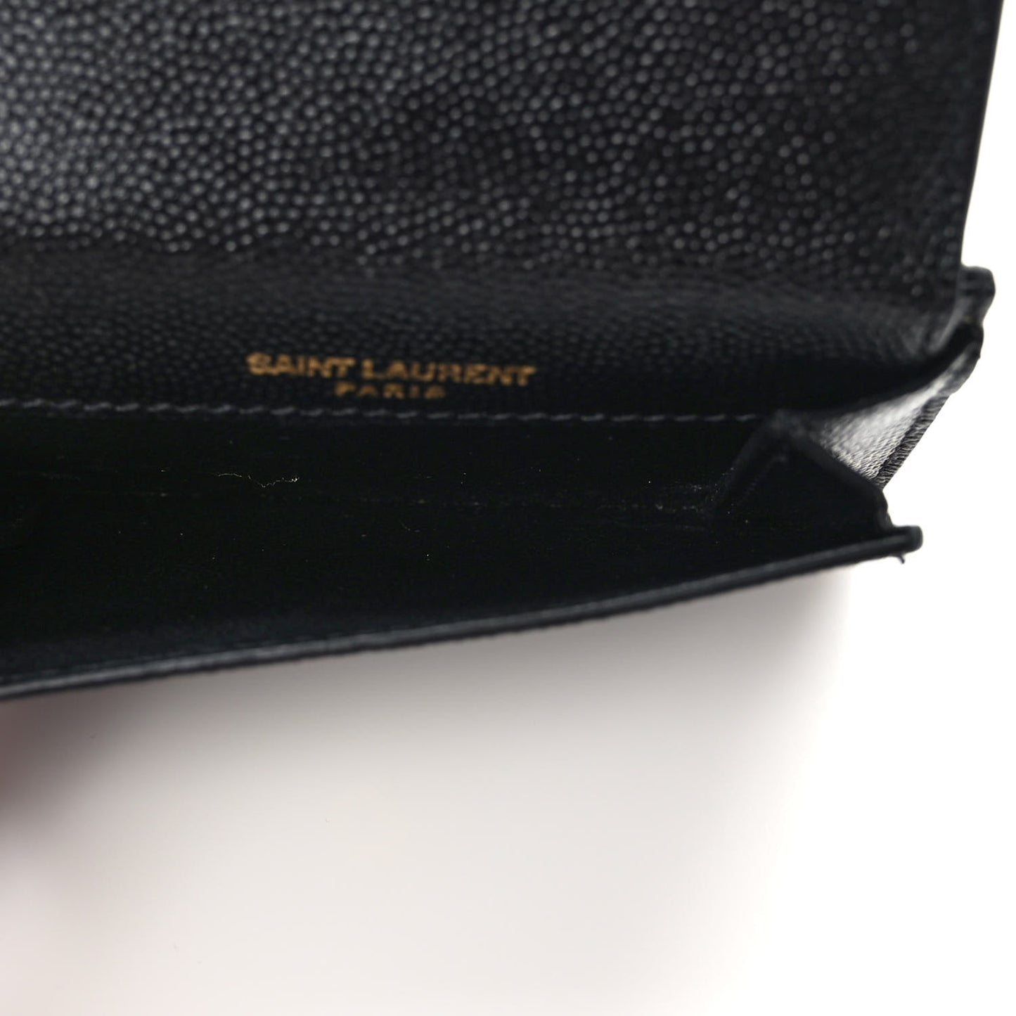 Grain De Poudre Uptown Monogram Card Case Black