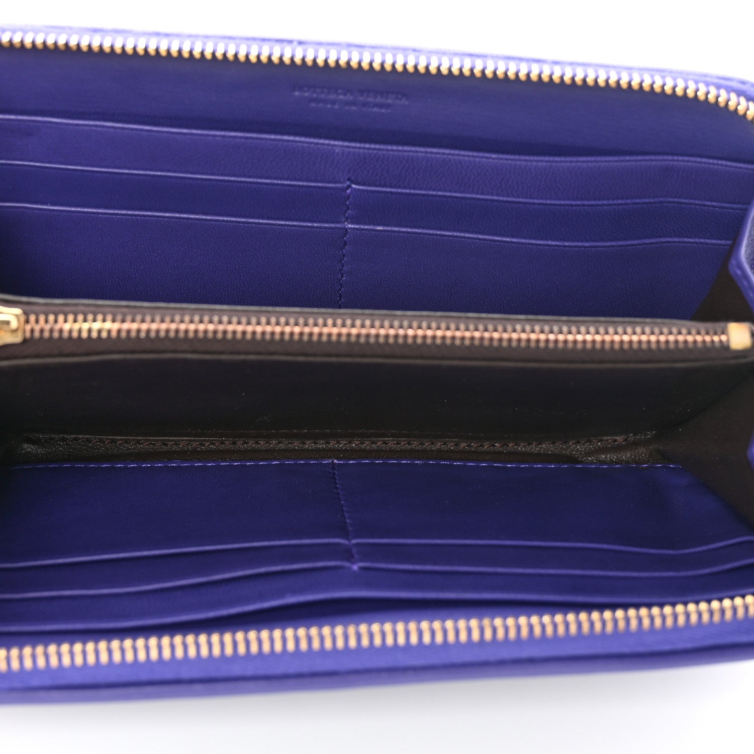 Bottega Veneta Nappa Intrecciato Zip Around Wallet Anemone 5 of 9