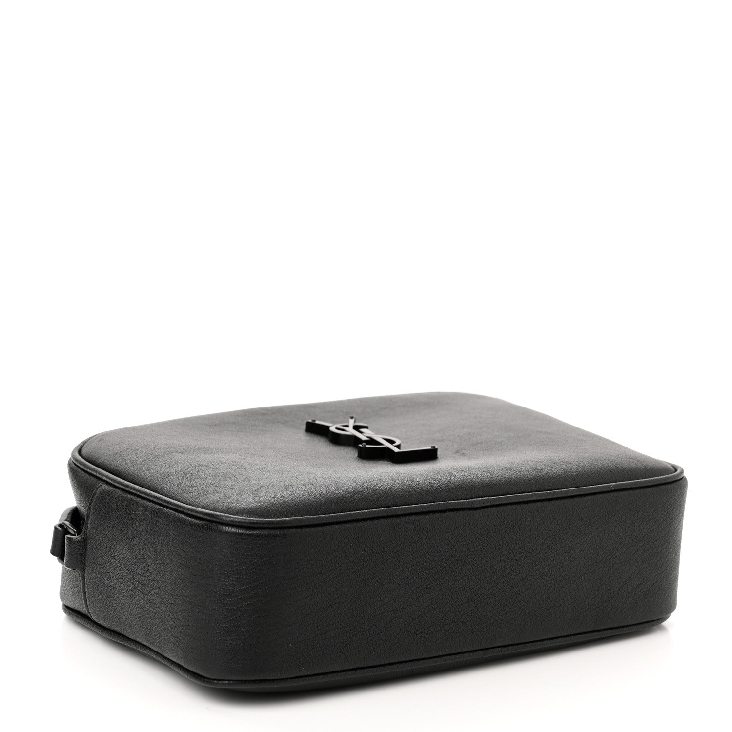 Saint Laurent Lambskin Monogram Small Lou Camera Bag Black 4 of 11