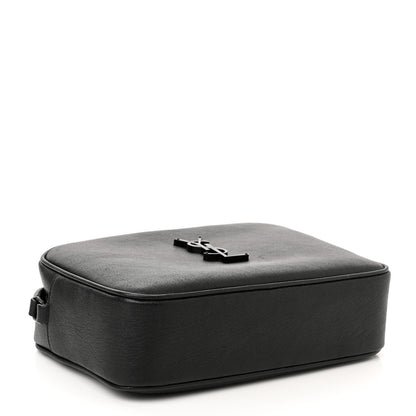 Saint Laurent Lambskin Monogram Small Lou Camera Bag Black 4 of 11