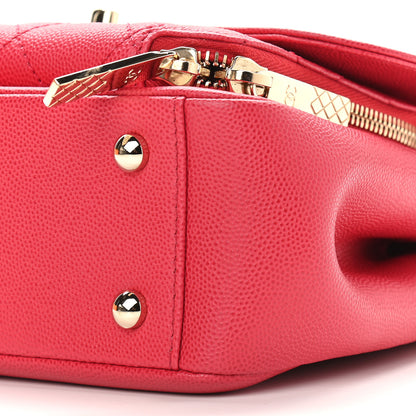 Chanel Caviar Quilted Medium Business Affinity Flap Red 9 of 9