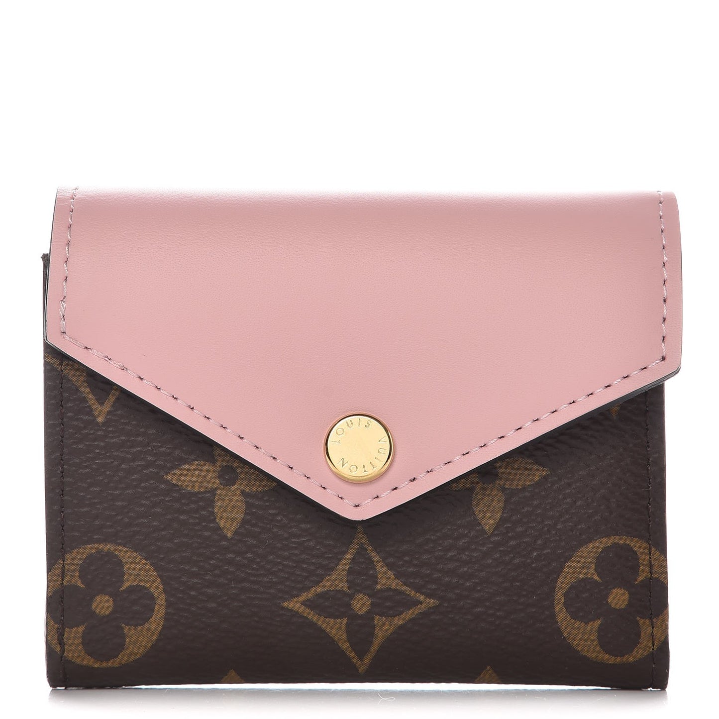 Monogram Zoe Wallet Rose Ballerine