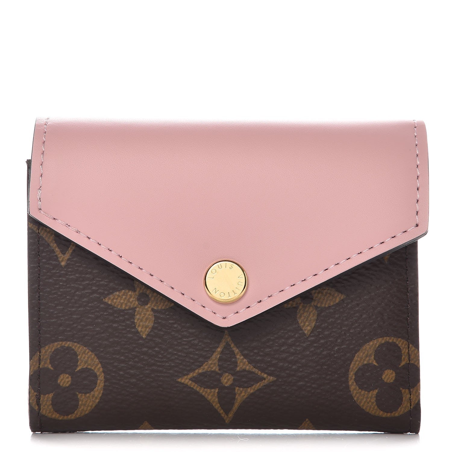 Louis Vuitton Monogram Zoe Wallet Rose Ballerine 1 of 8