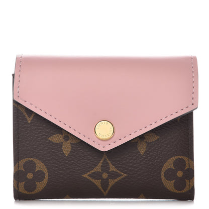Louis Vuitton Monogram Zoe Wallet Rose Ballerine 1 of 8
