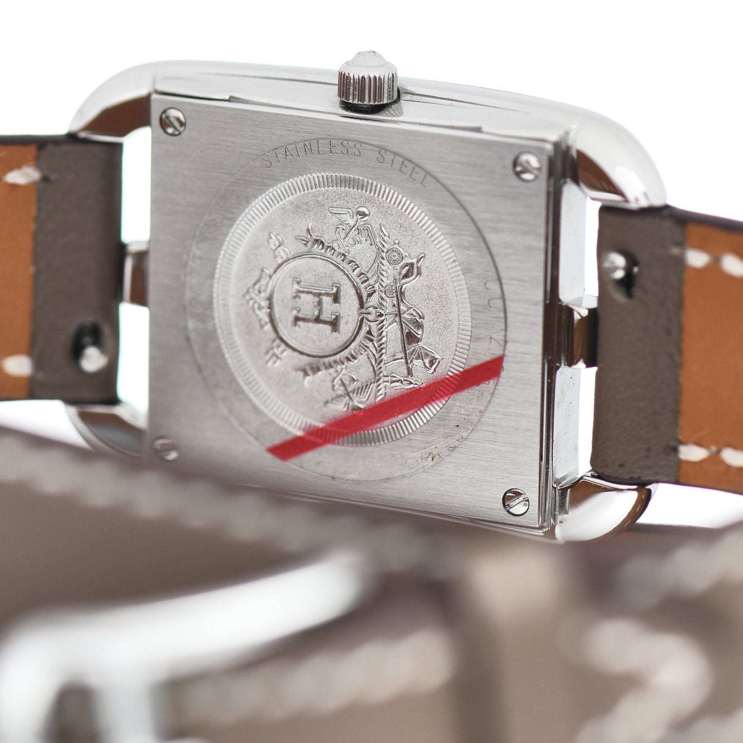 Stainless Steel Swift 23mm Cape Cod Double Tour Quartz Watch Etoupe